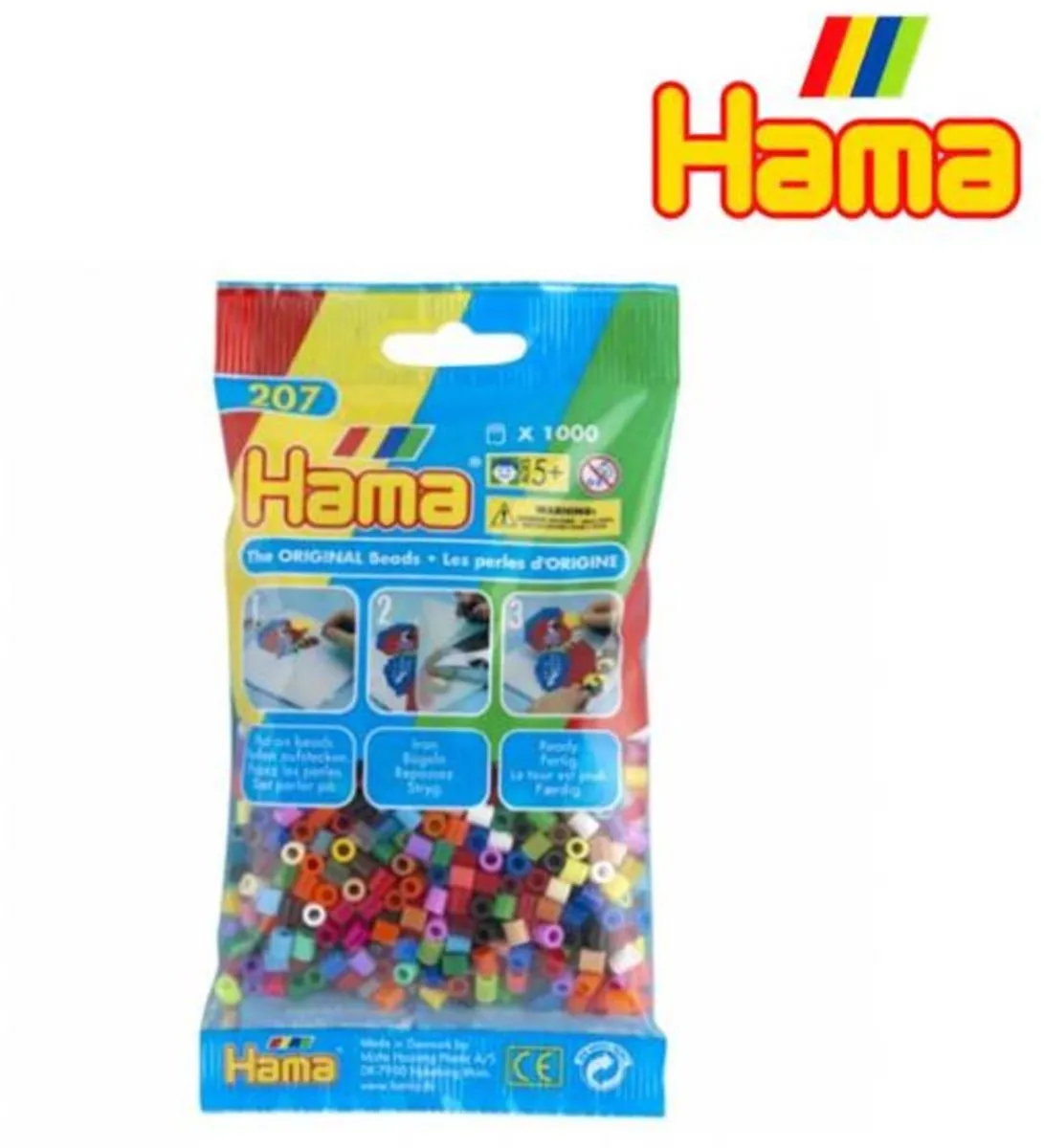 Hama Strijkkralen Kleurenmix 1000 Stuks