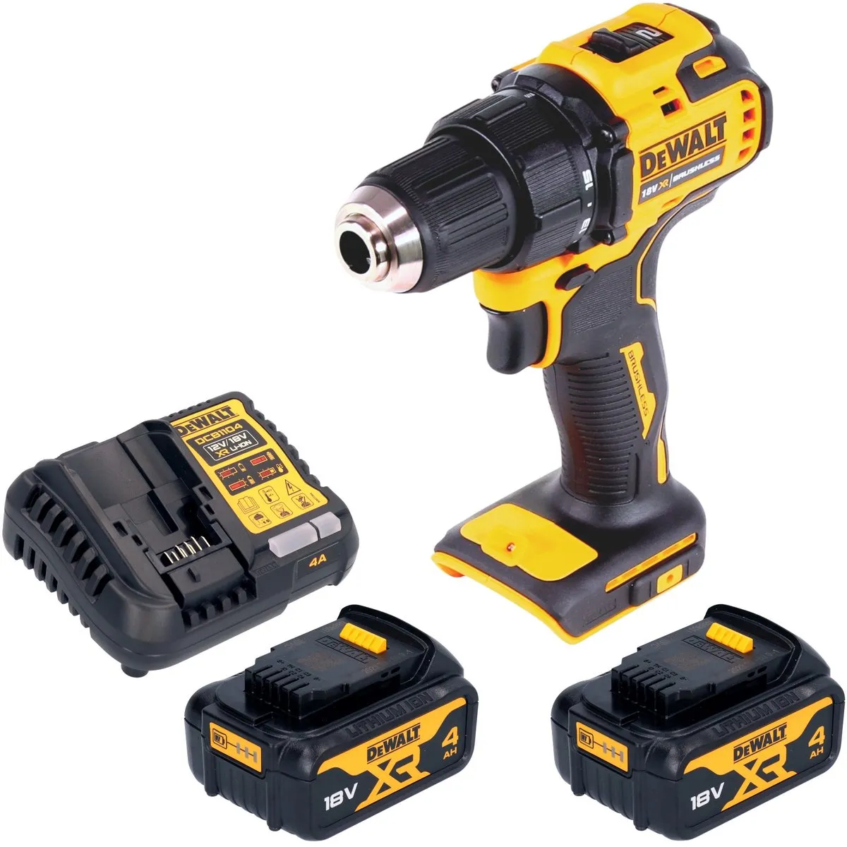 DeWalt DCD708M2 Accuboormachine 18V 65Nm Borstelloos