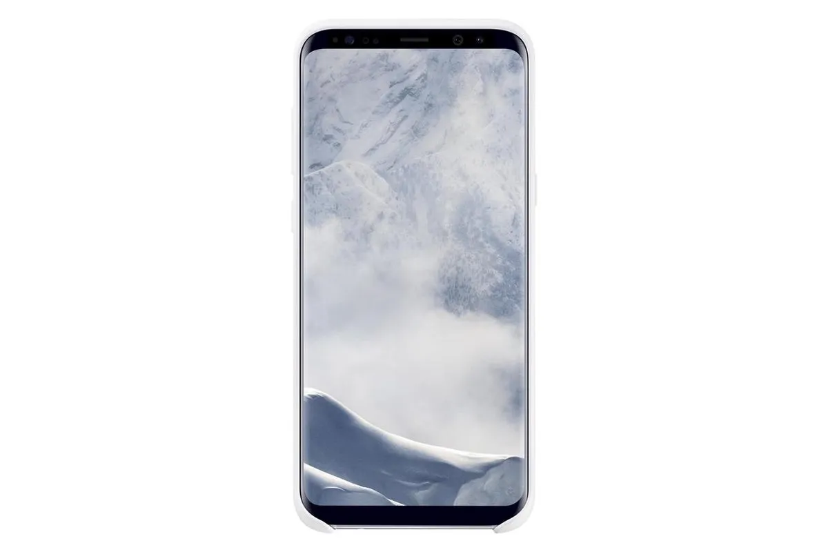 Samsung Galaxy S8+ Siliconen Hoesje EF-PG955TWEGWW - Wit