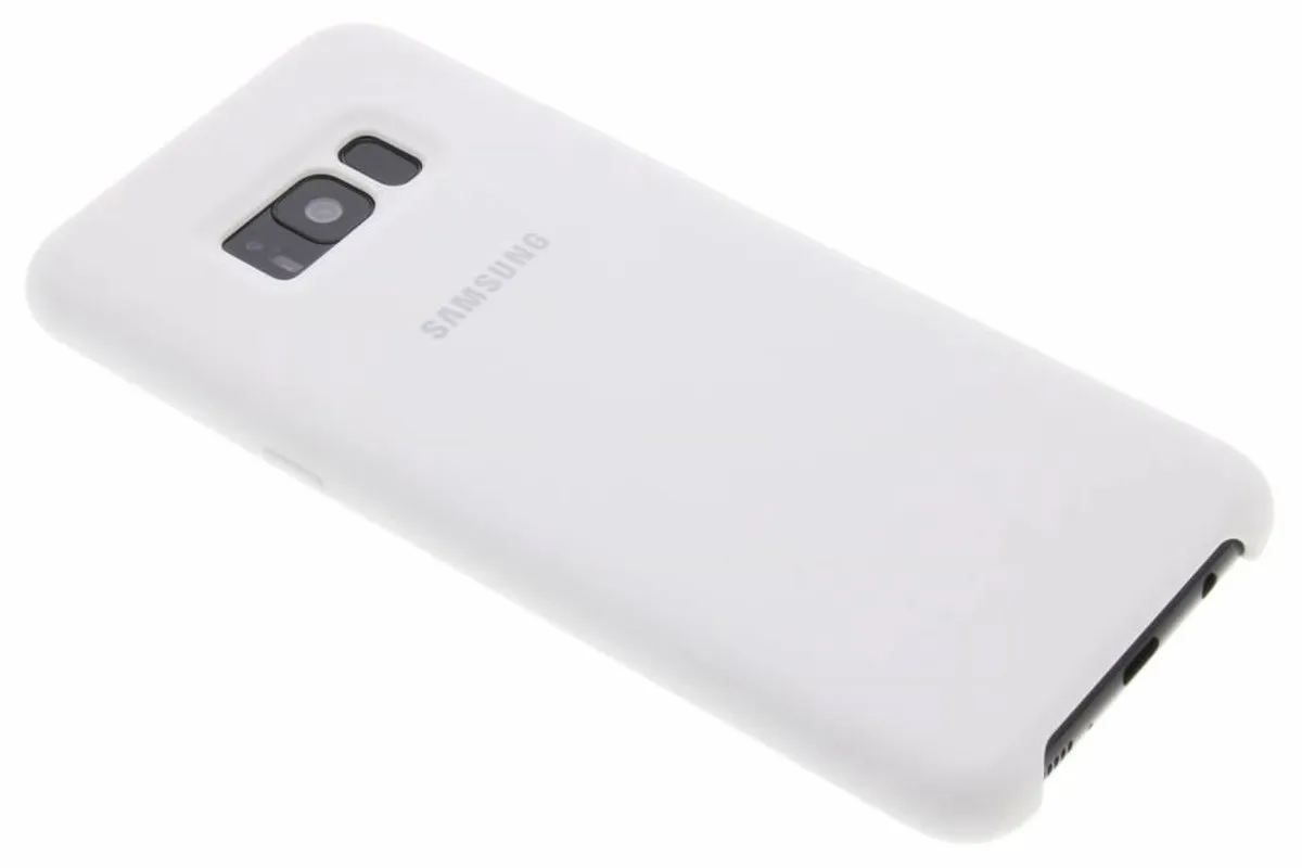 Samsung Galaxy S8+ Siliconen Hoesje EF-PG955TWEGWW - Wit