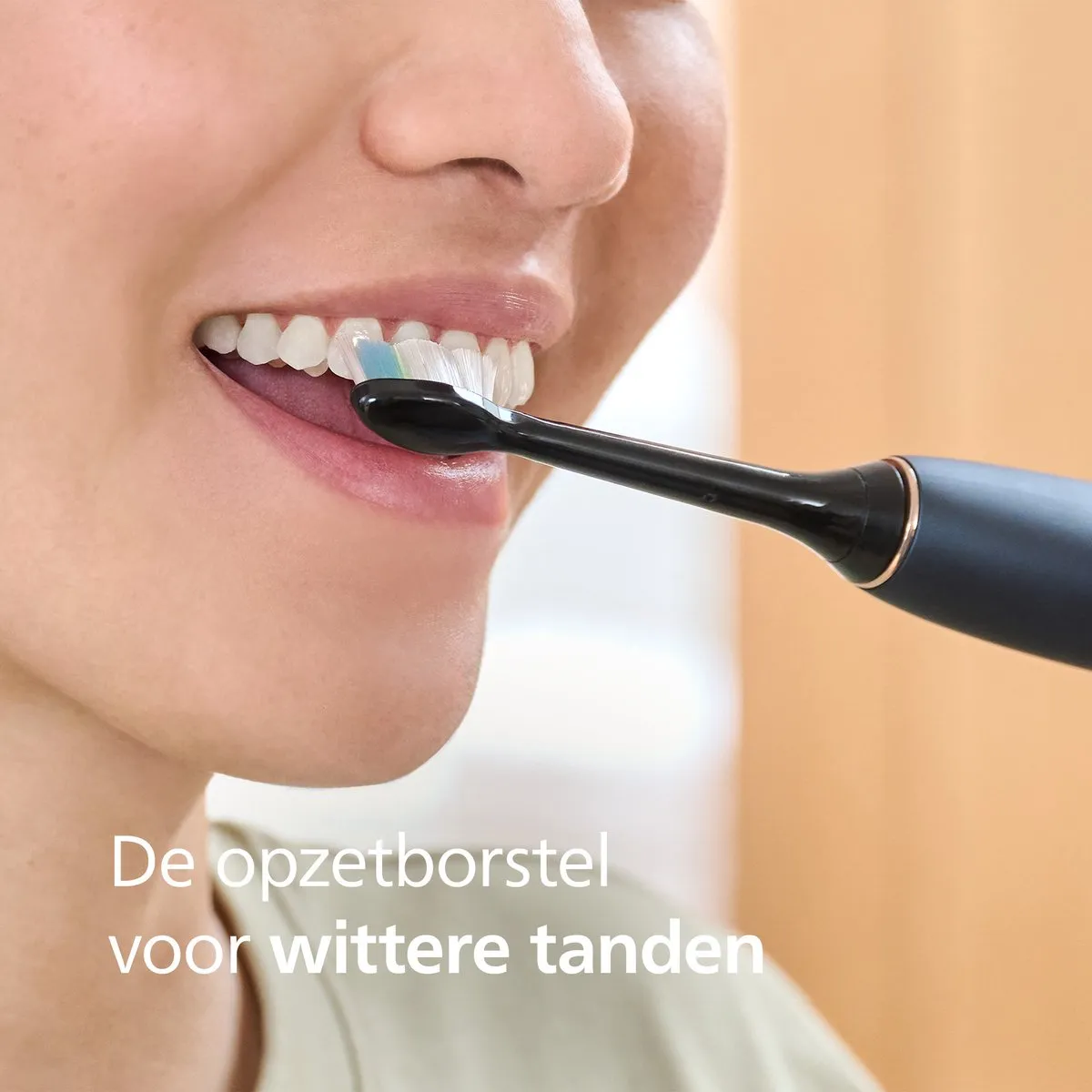 Philips Sonicare W2 Optimal White HX6068/88 Opzetborstels - 8 Stuks - Zwart