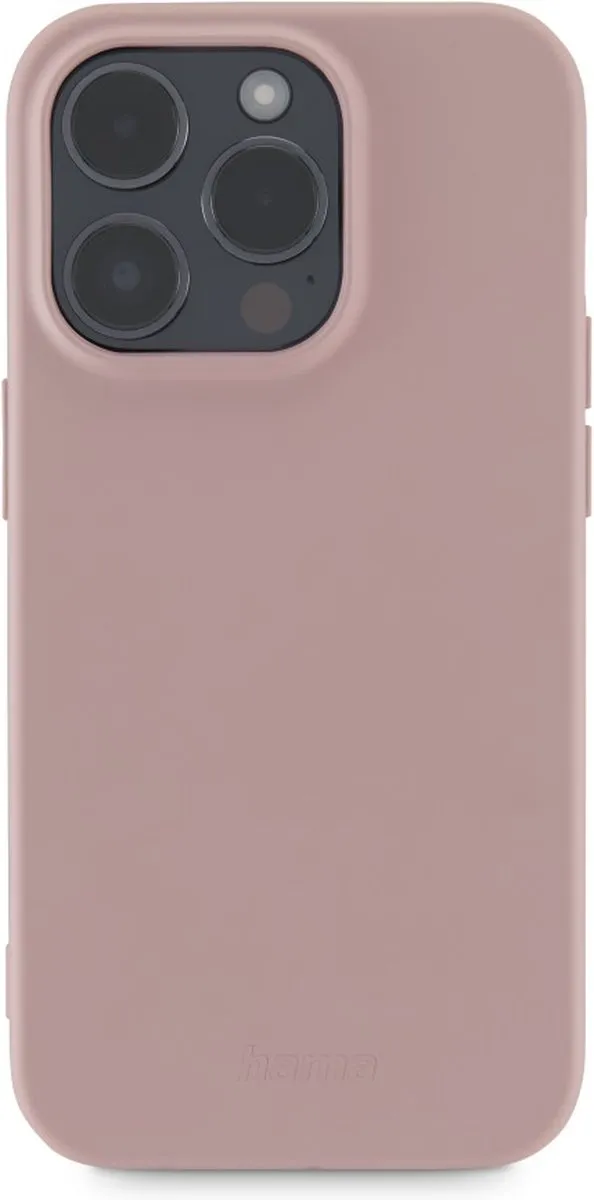 Hama MagCase Finest Feel Cover iPhone 15 Pro - Roze - MagSafe