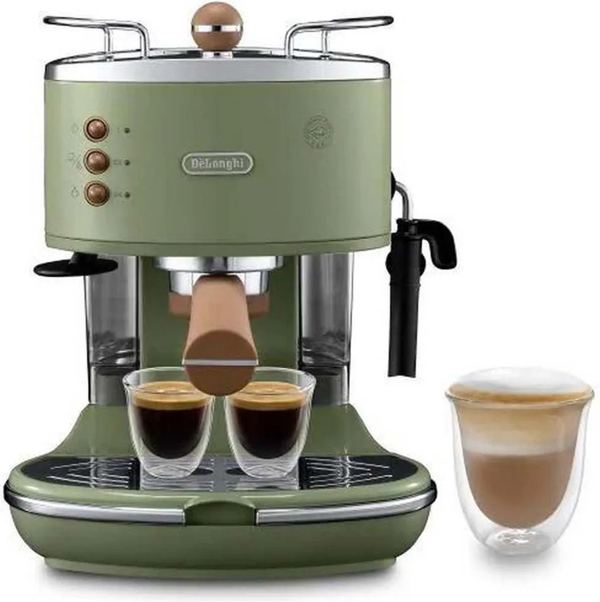 De'Longhi Icona Vintage ECOV311.GR Espressomachine - Limegroen