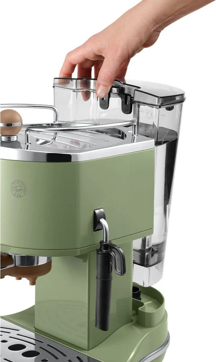 De'Longhi Icona Vintage ECOV311.GR Espressomachine - Limegroen