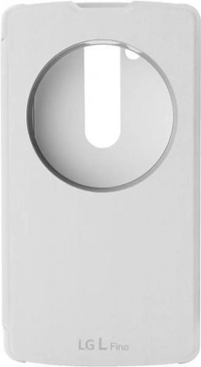 LG Quick Circle Case CCF-550 Hoesje - LG L Fino - Wit