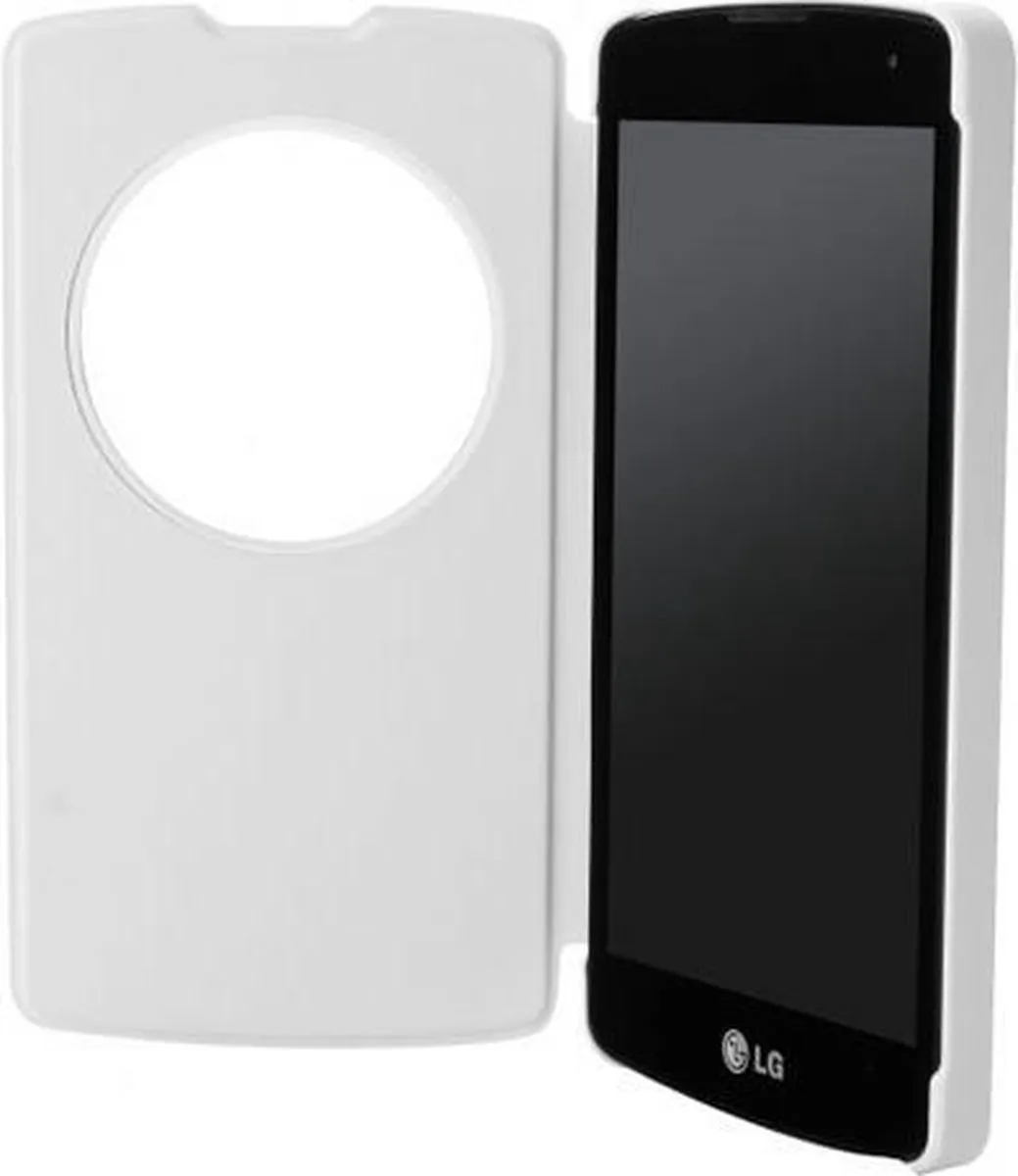 LG Quick Circle Case CCF-550 Hoesje - LG L Fino - Wit