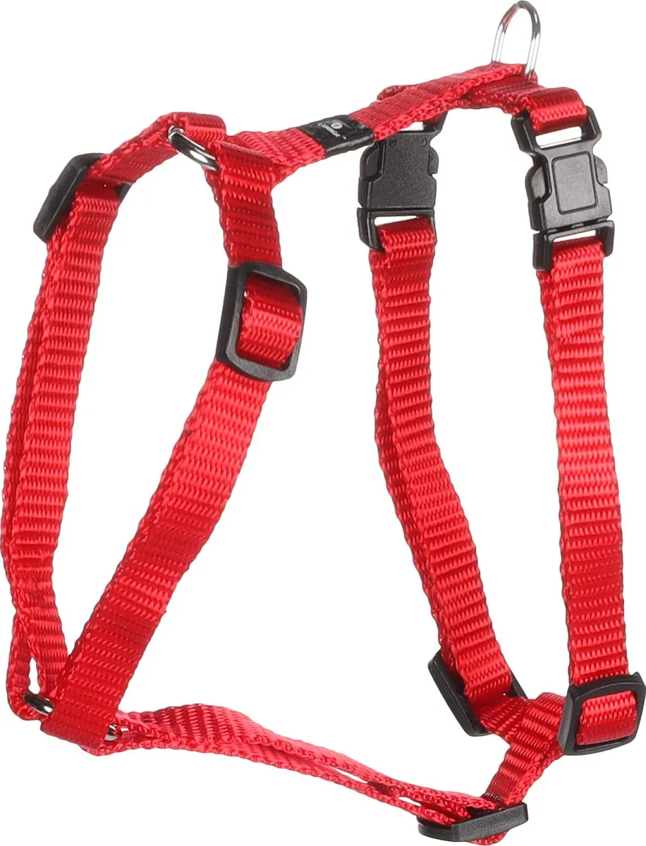 Flamingo Ziggi H-harnas Rood XS 25-40cm