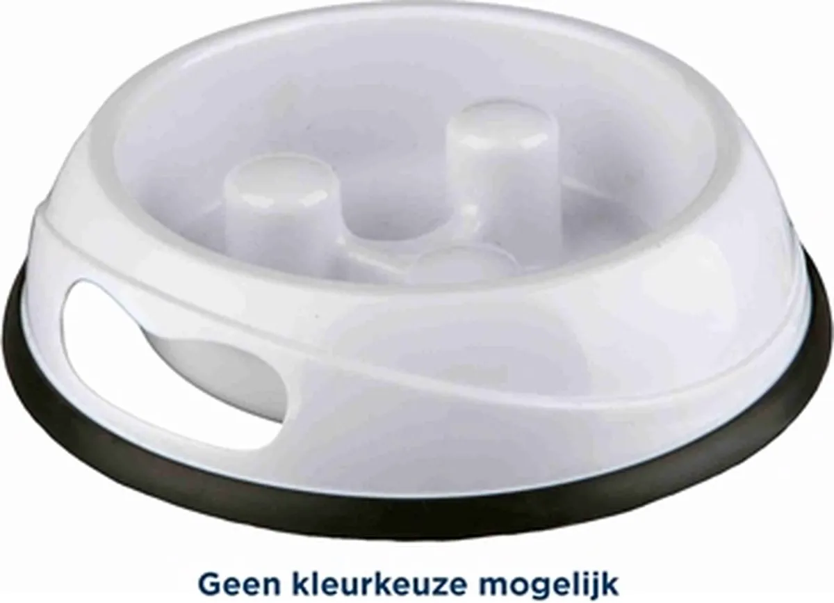 Trixie Slow Feed Voerbak - Blauw - afbeelding 3 van 5