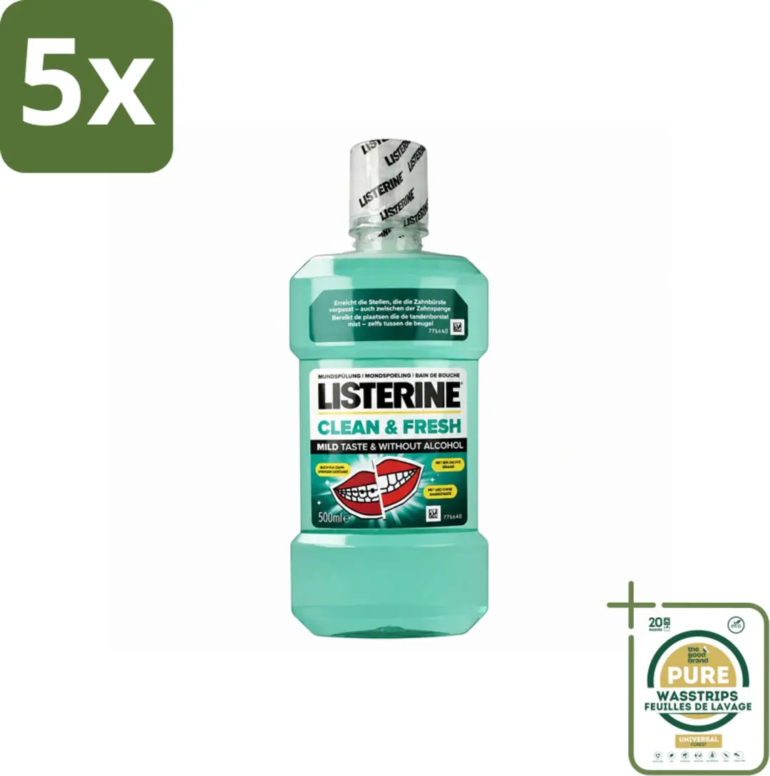 5 x Listerine