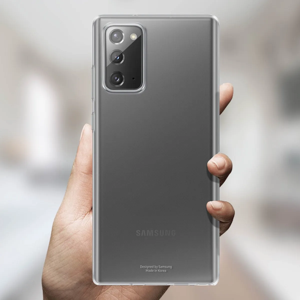 Samsung Clear Hoesje Galaxy Note 20 - EF-QN980TTEGEU - Transparant