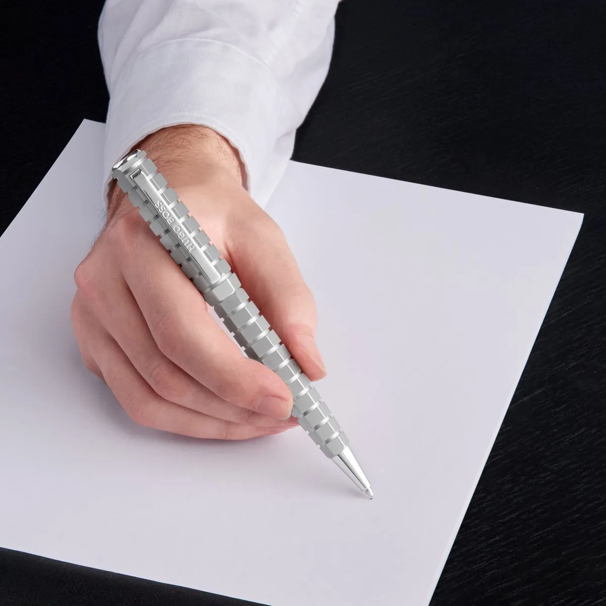 Hugo Boss Pen Nexus - Chrome Limited Edition