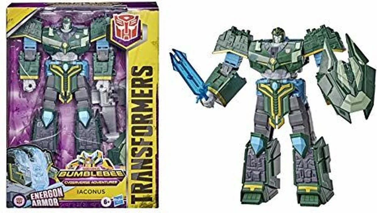 Transformers Cyberverse Adventures Bumblebee Ultimate Iaconus E7114