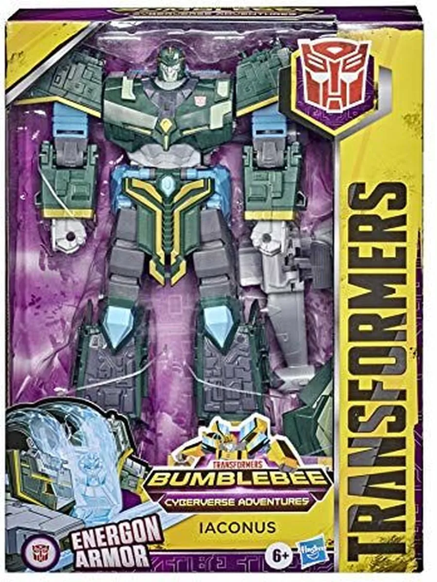 Transformers Cyberverse Adventures Bumblebee Ultimate Iaconus E7114