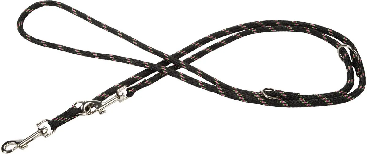Beeztees Hondenriem Verstelbaar 200cm x 13mm - Zwart