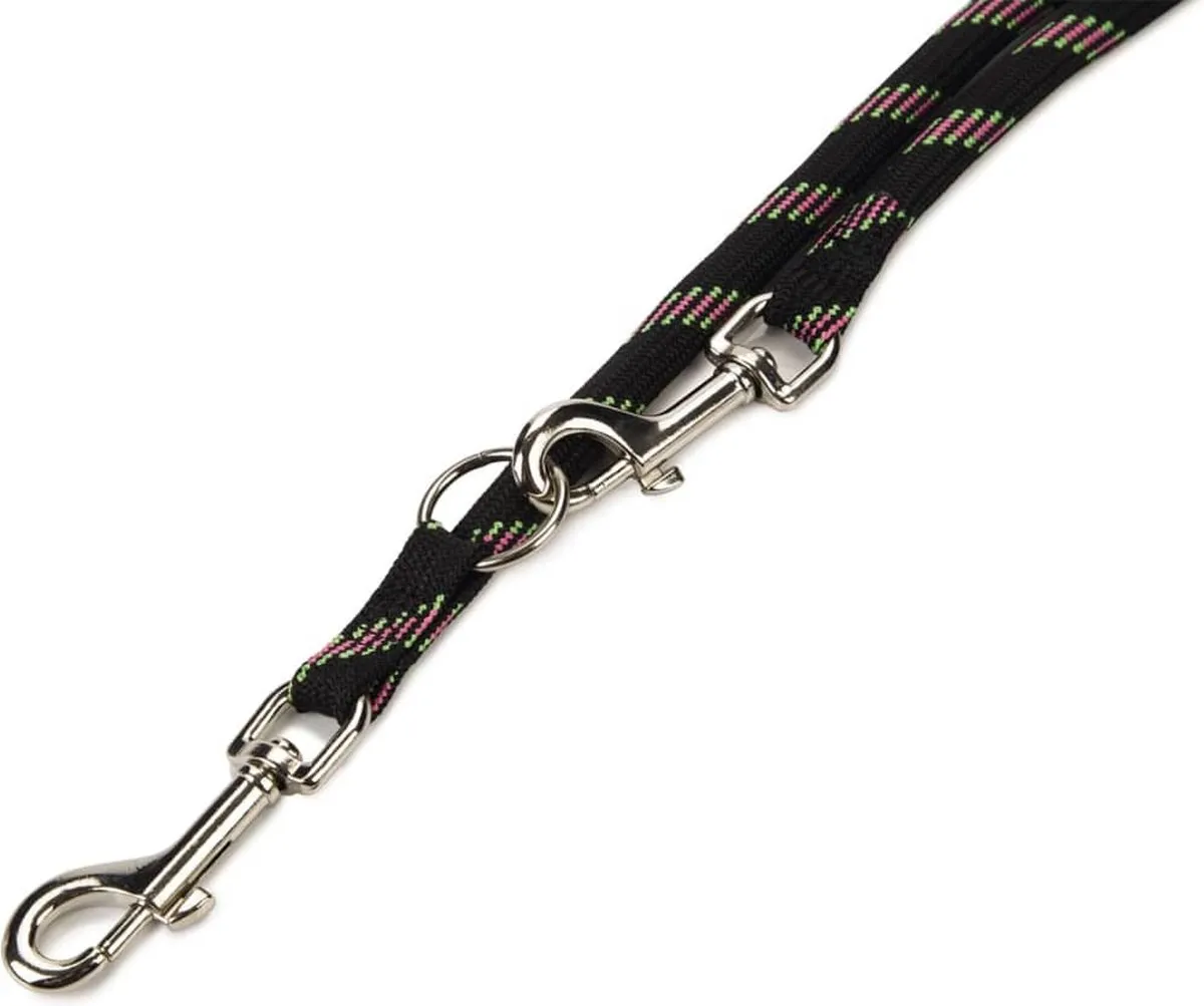 Beeztees Hondenriem Verstelbaar 200cm x 13mm - Zwart