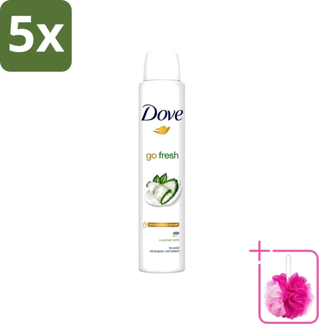 5 x Dove Go Fresh