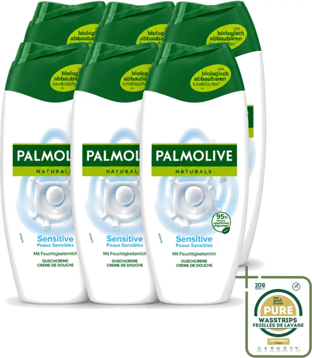 6 x Palmolive Naturals