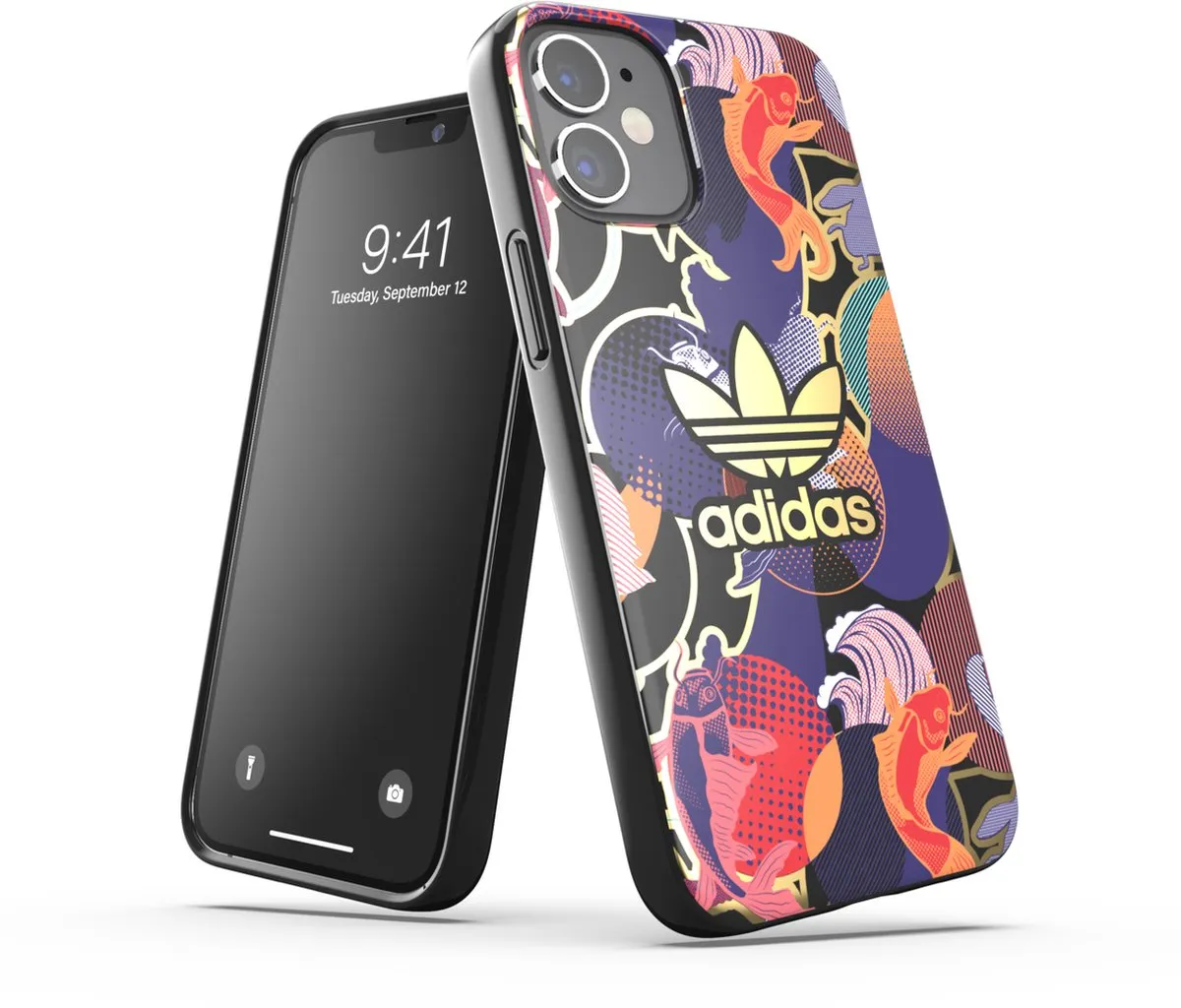 Adidas Snap Case AOP CNY TPU Hoesje iPhone 12 Mini