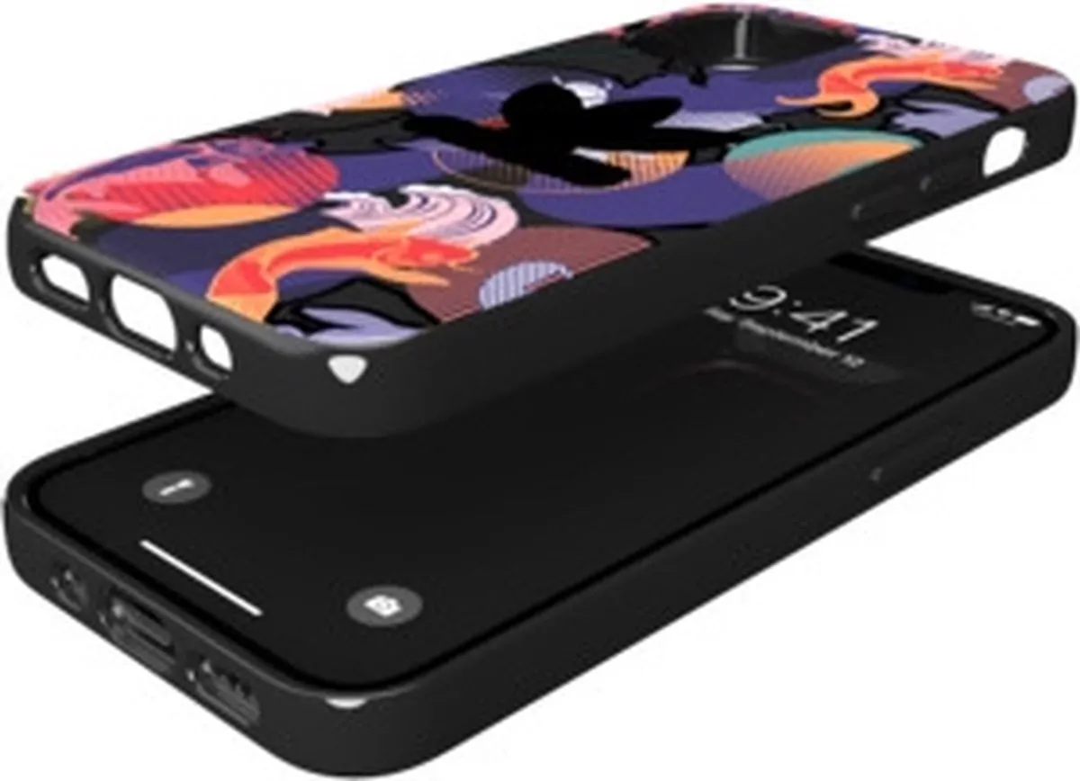 Adidas Snap Case AOP CNY TPU Hoesje iPhone 12 Mini - Multi