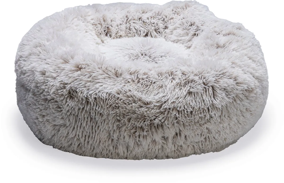 Beeztees Siba - Orthopedische Hondenmand - Pluche - Beige - 60x60x25 cm