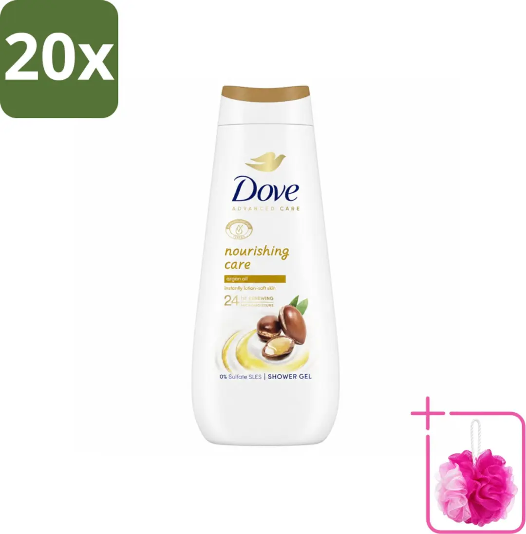 20 x Dove Douchecrème