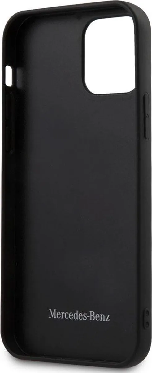 Mercedes-Benz iPhone 12 Mini Hoesje - Hout-look Rozenhout - afbeelding 6 van 6
