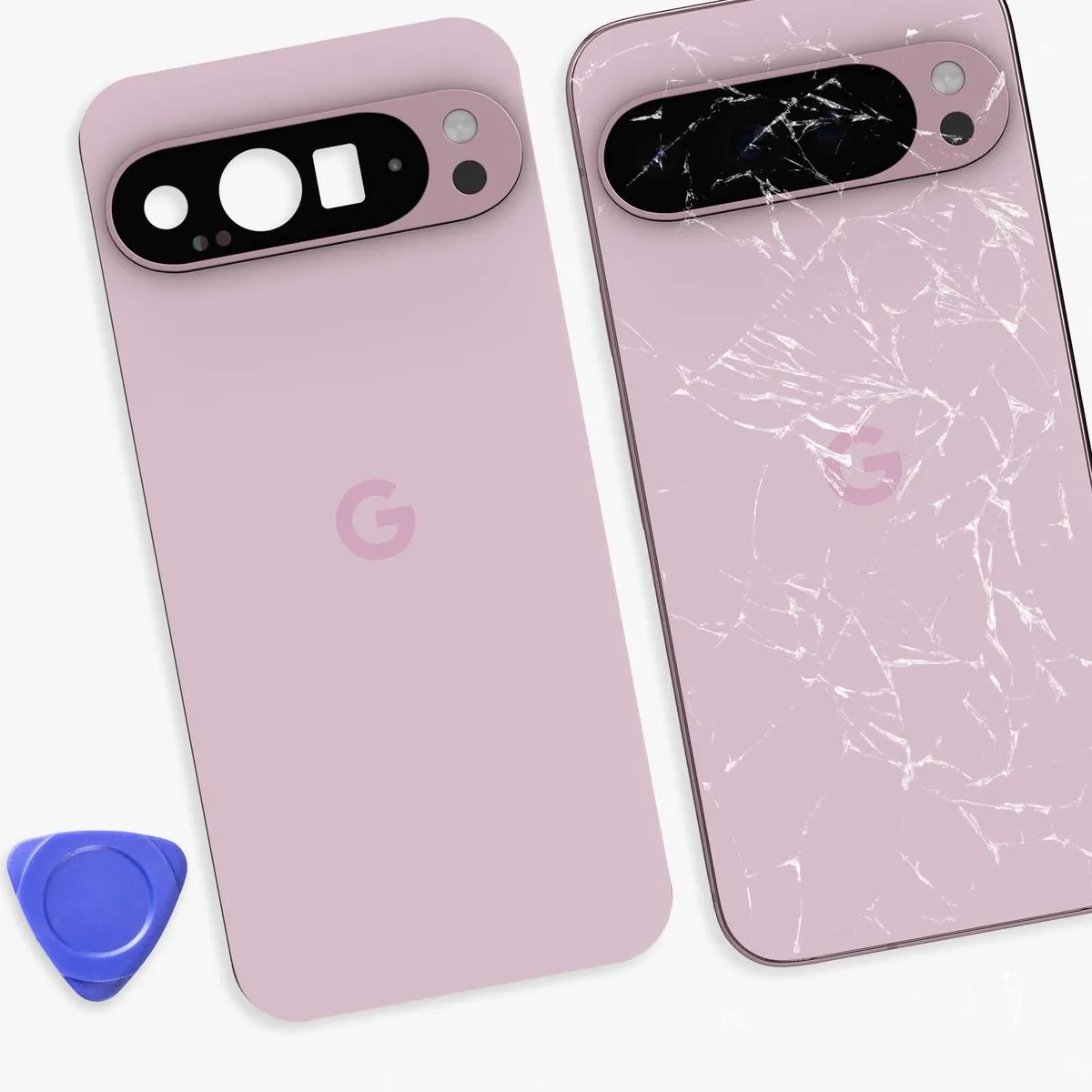 Google Pixel 9 Pro XL Achterruit - Roze