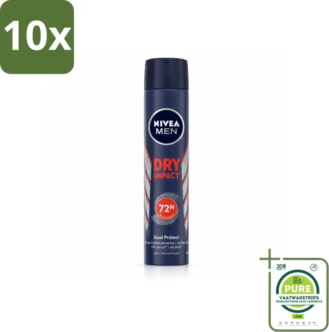10 x NIVEA MEN