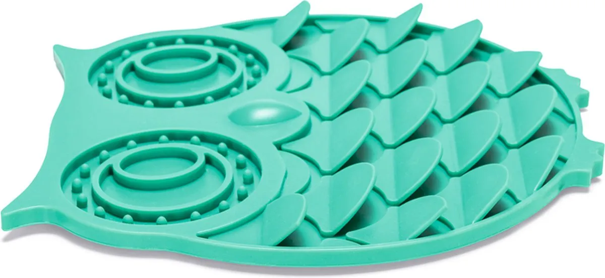 Beeztees Likmat Uil - Silicone Groen