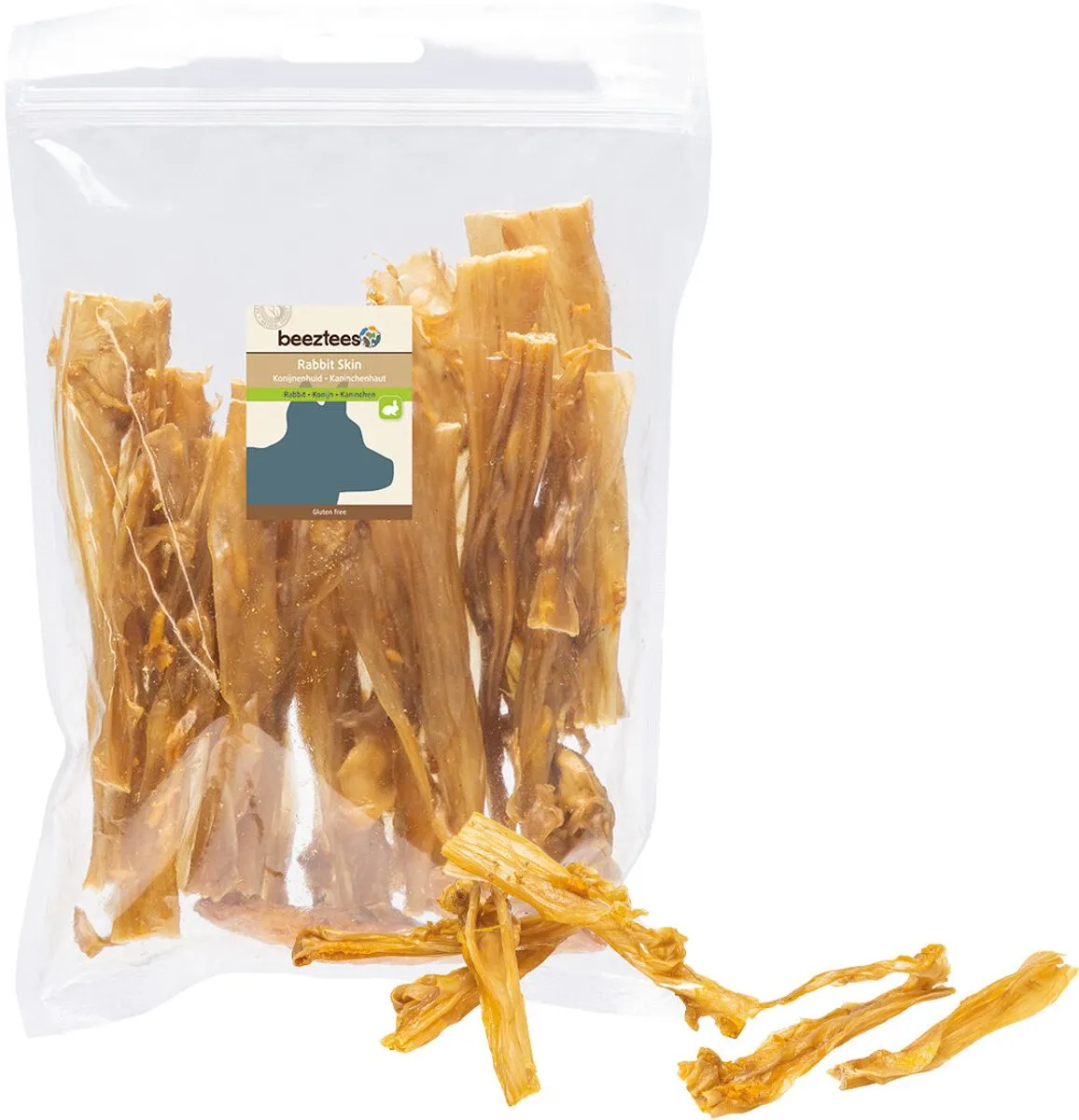 Beeztees Konijnenhuid 200g