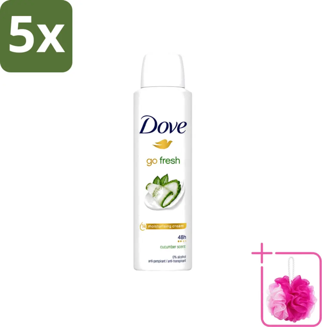 5 x Dove Go Fresh