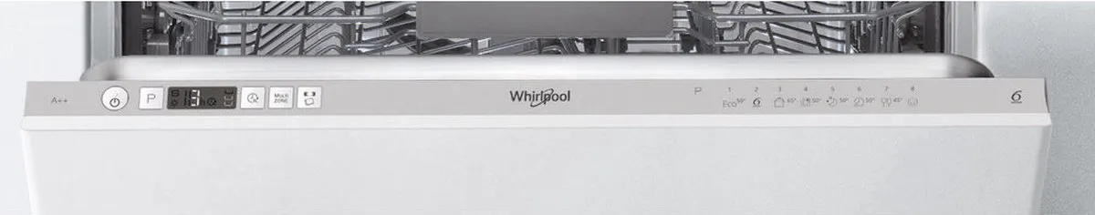 Whirlpool WIC3C26F Geïntegreerde Vaatwasser 14 Couverts