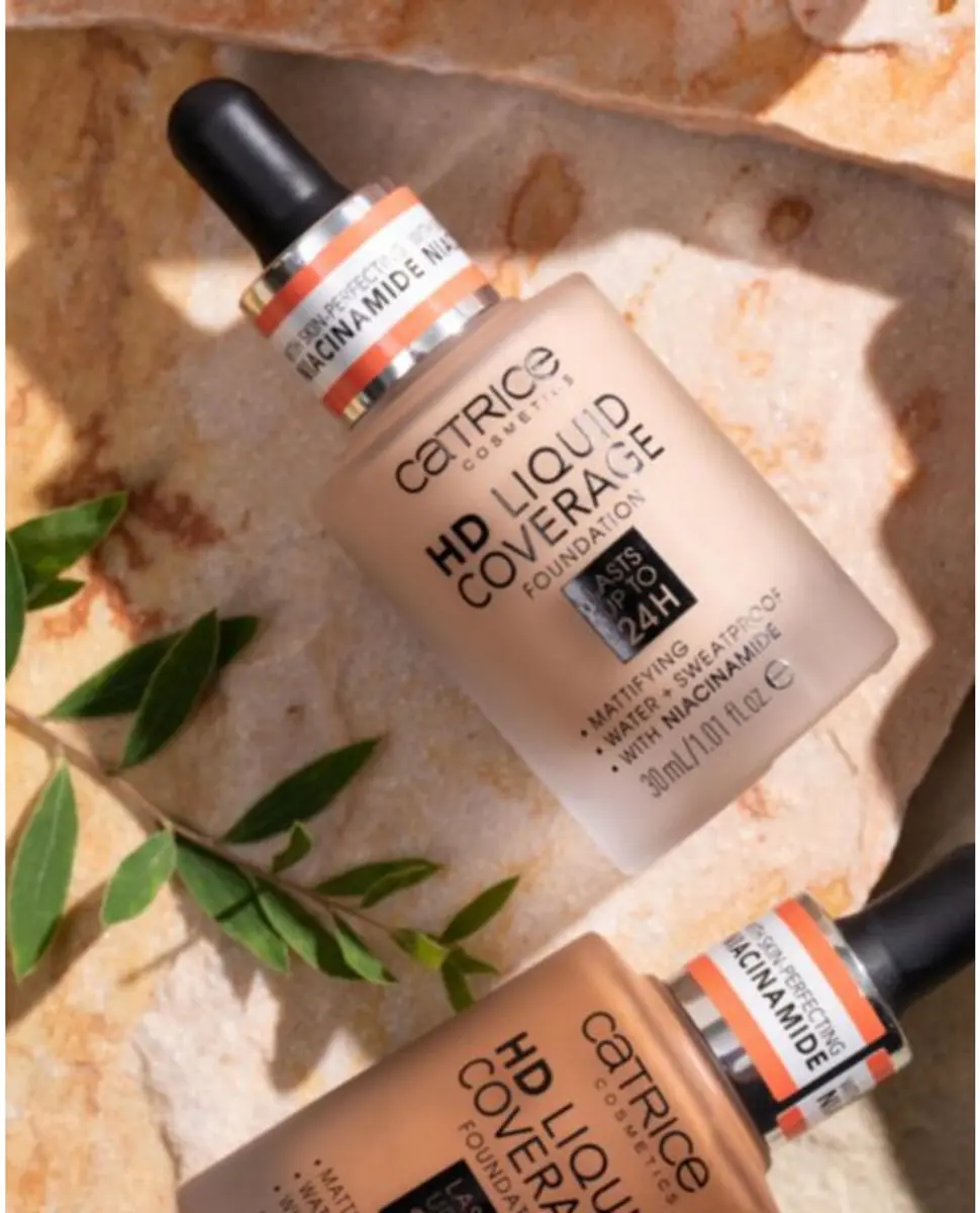 Catrice HD Liquid Coverage Foundation 066 Nude 30ml - afbeelding 5 van 6
