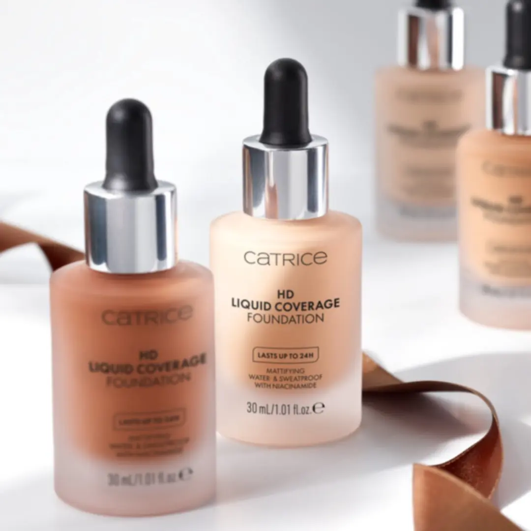 Catrice HD Liquid Coverage Foundation 066 Nude 30ml - afbeelding 2 van 6
