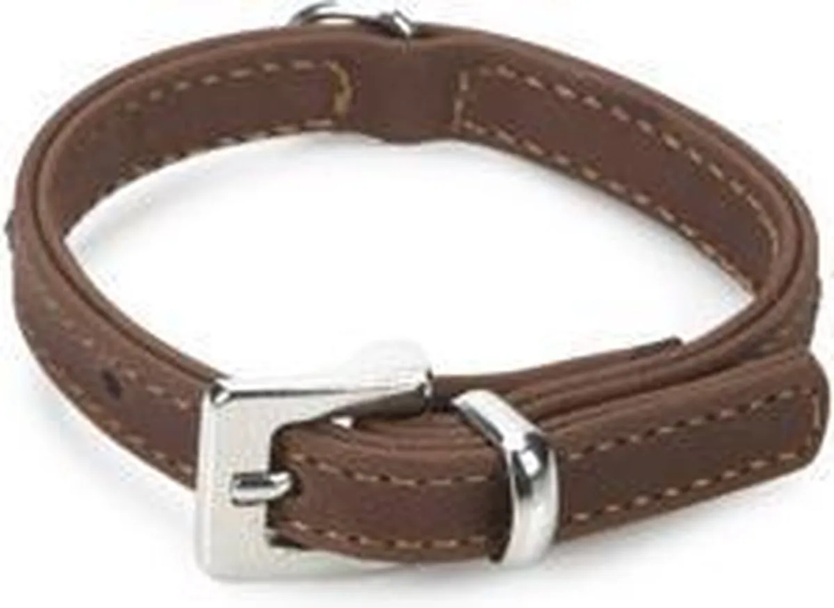 Beeztees Leren Halsband Buffalo Strass
