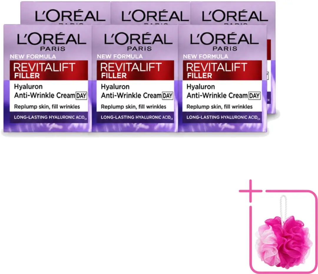 6 x L'Oréal Paris Revitalift Filler
