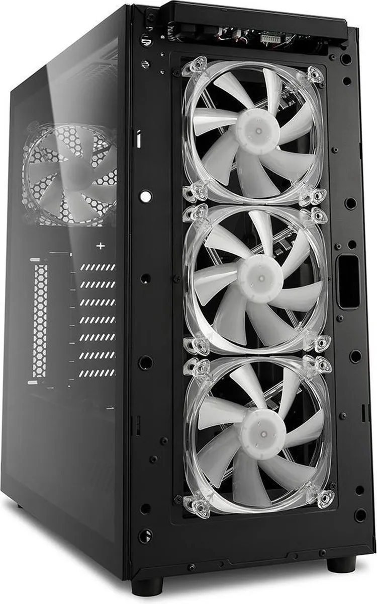 Sharkoon 4044951032136 ATX Semi-tower - 4x 2.5" / 3x 3.5" - Zwart