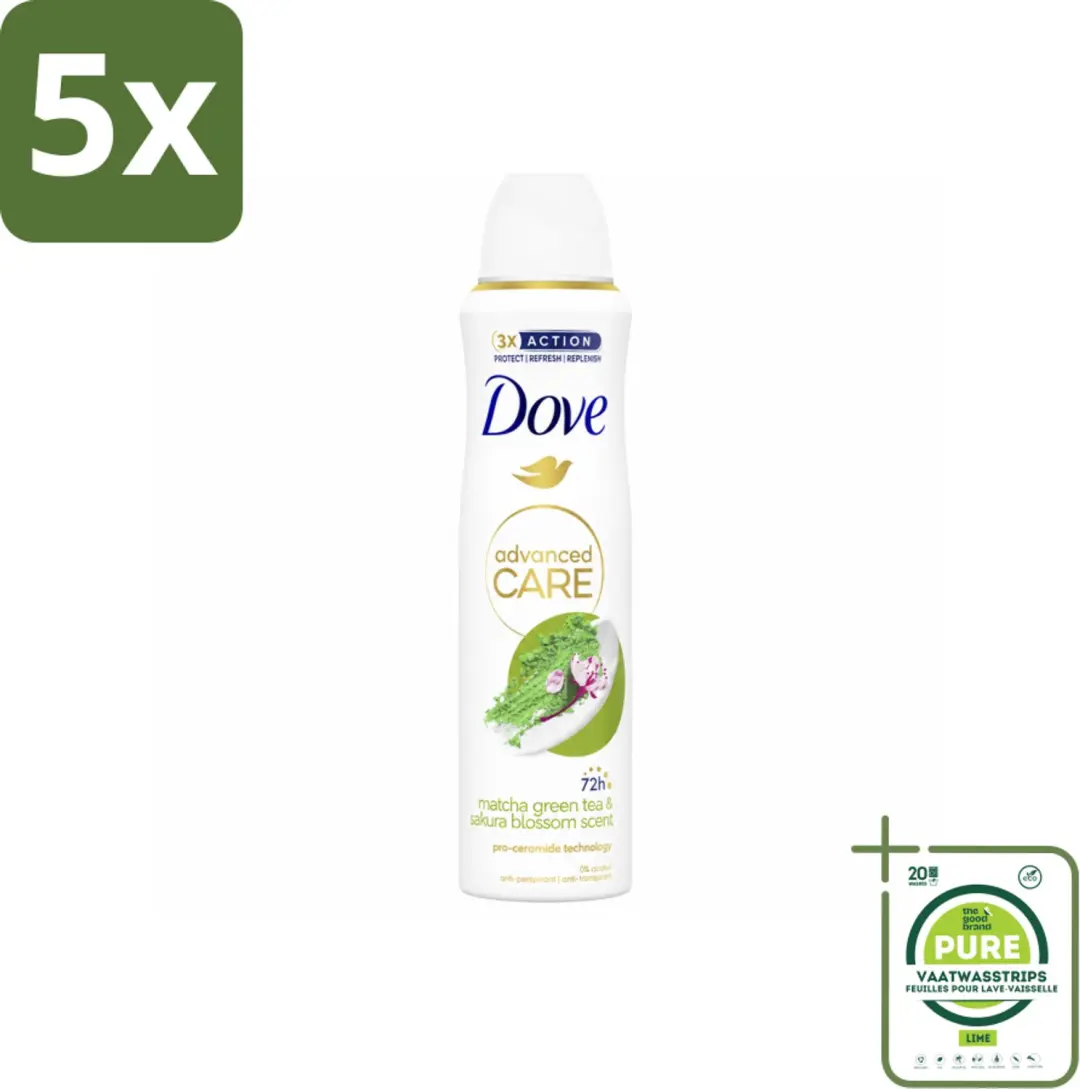 5 x Dove Deodorant Spray