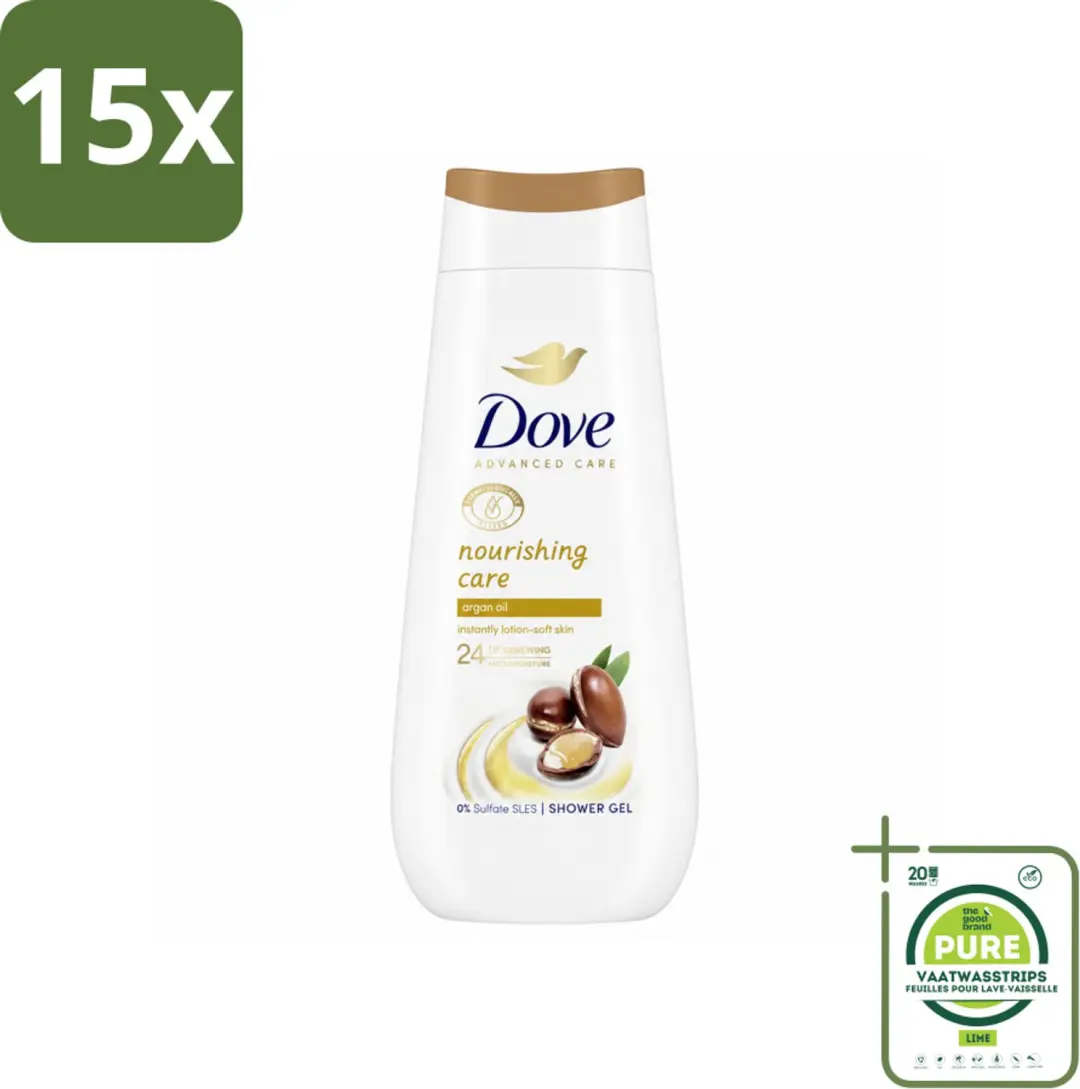 15 x Dove Douchecrème