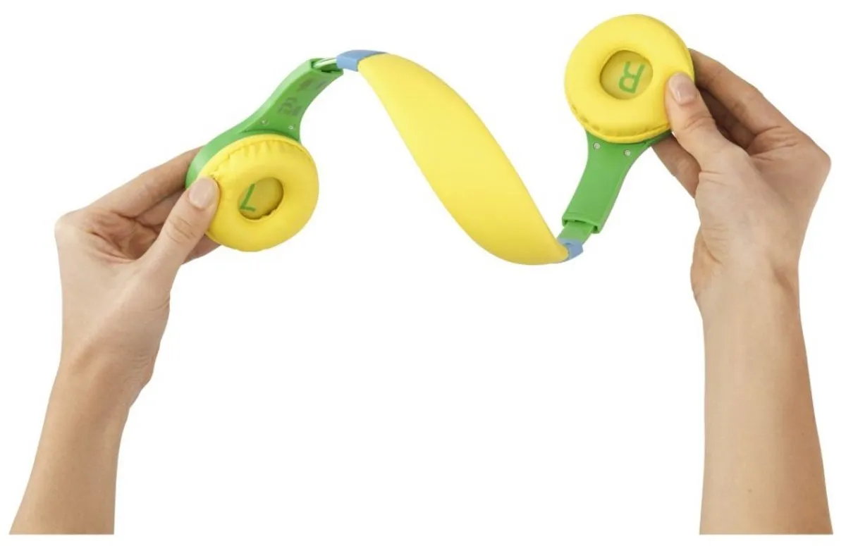 Hama Kids Guard Kinderkoptelefoon - Volumebegrenzing - Groen/Geel