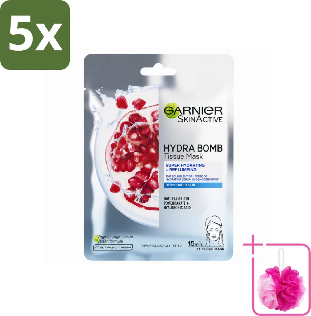 5 x Garnier