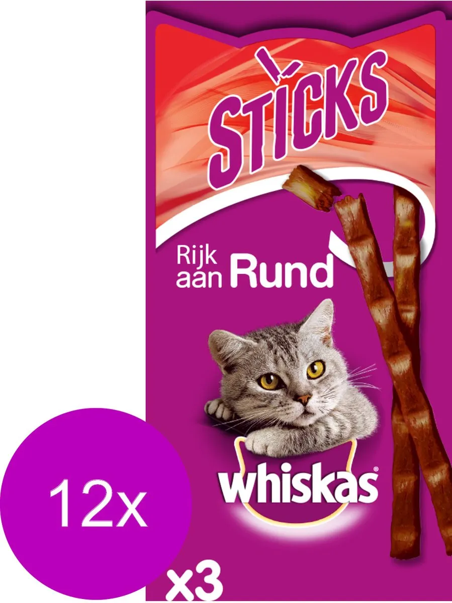 Whiskas Sticks Rund