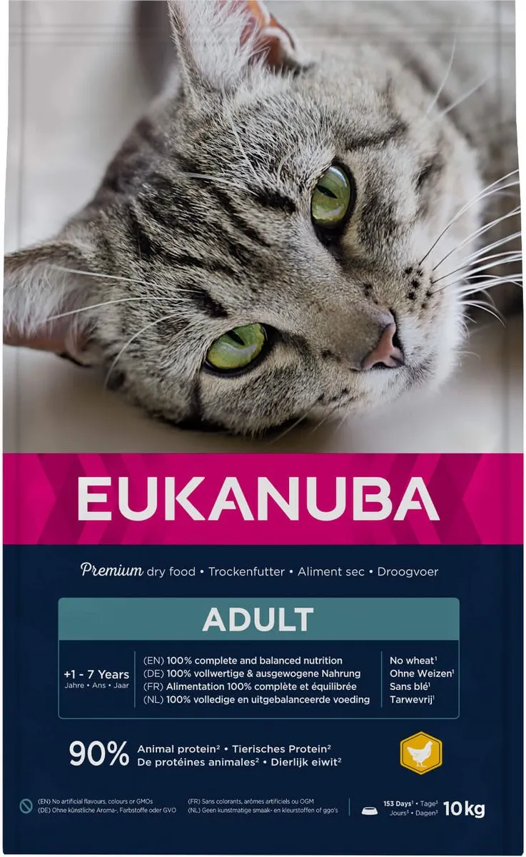 Eukanuba Cat Adult Top Condition 1+ Kip - 2kg