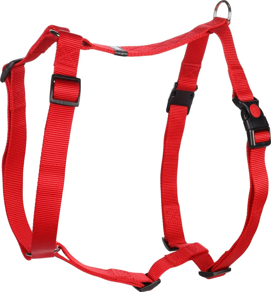 Flamingo Ziggi H-harnas Rood XL 70-110cm