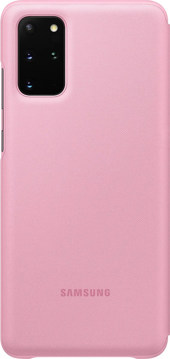Samsung LED View Hoesje - Samsung Galaxy S20 Plus - Roze
