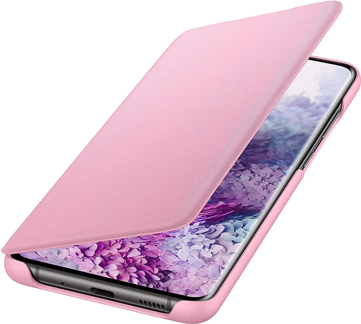 Samsung LED View Hoesje - Samsung Galaxy S20 Plus - Roze