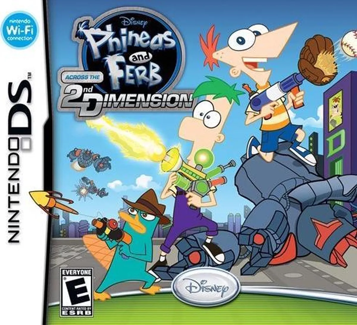 Disney Phineas & Ferb Across the 2nd Dimension - 2 Spelers