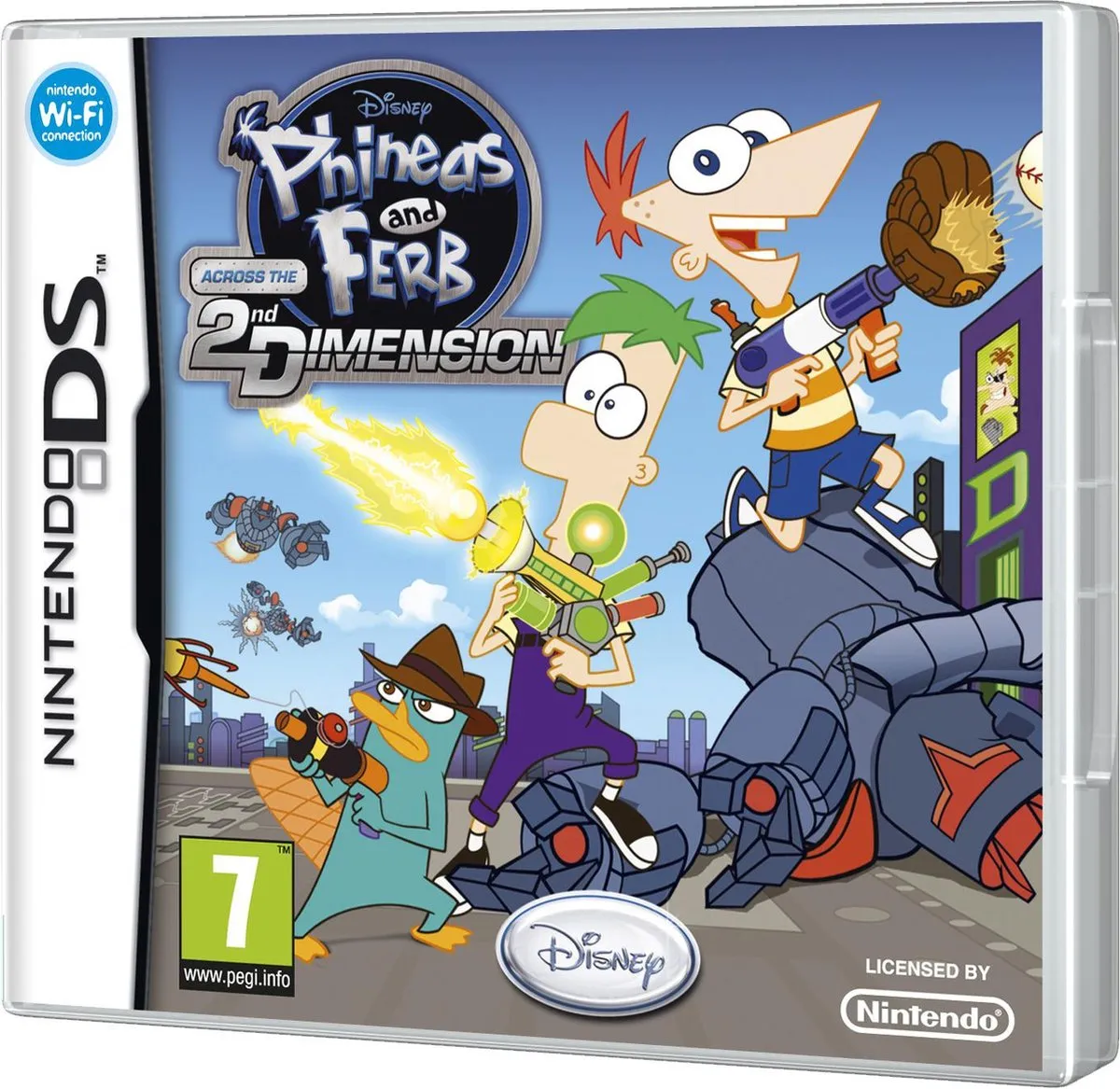 Disney Phineas & Ferb Across the 2nd Dimension - 2 Spelers