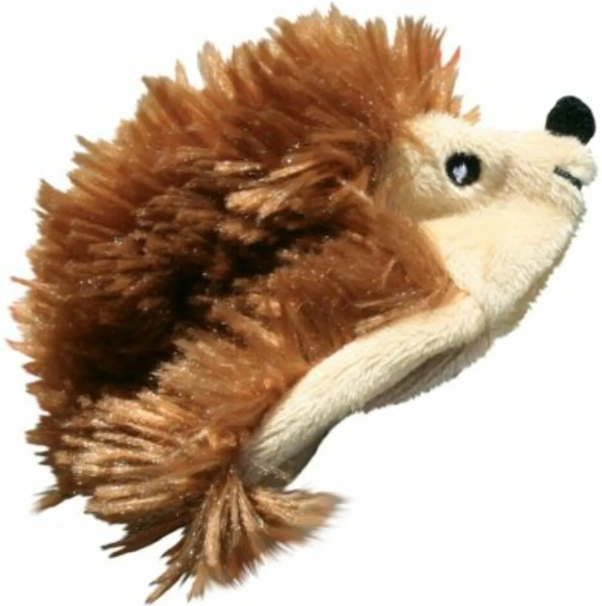 KONG Egel Met Catnip - 10 cm - Bruin