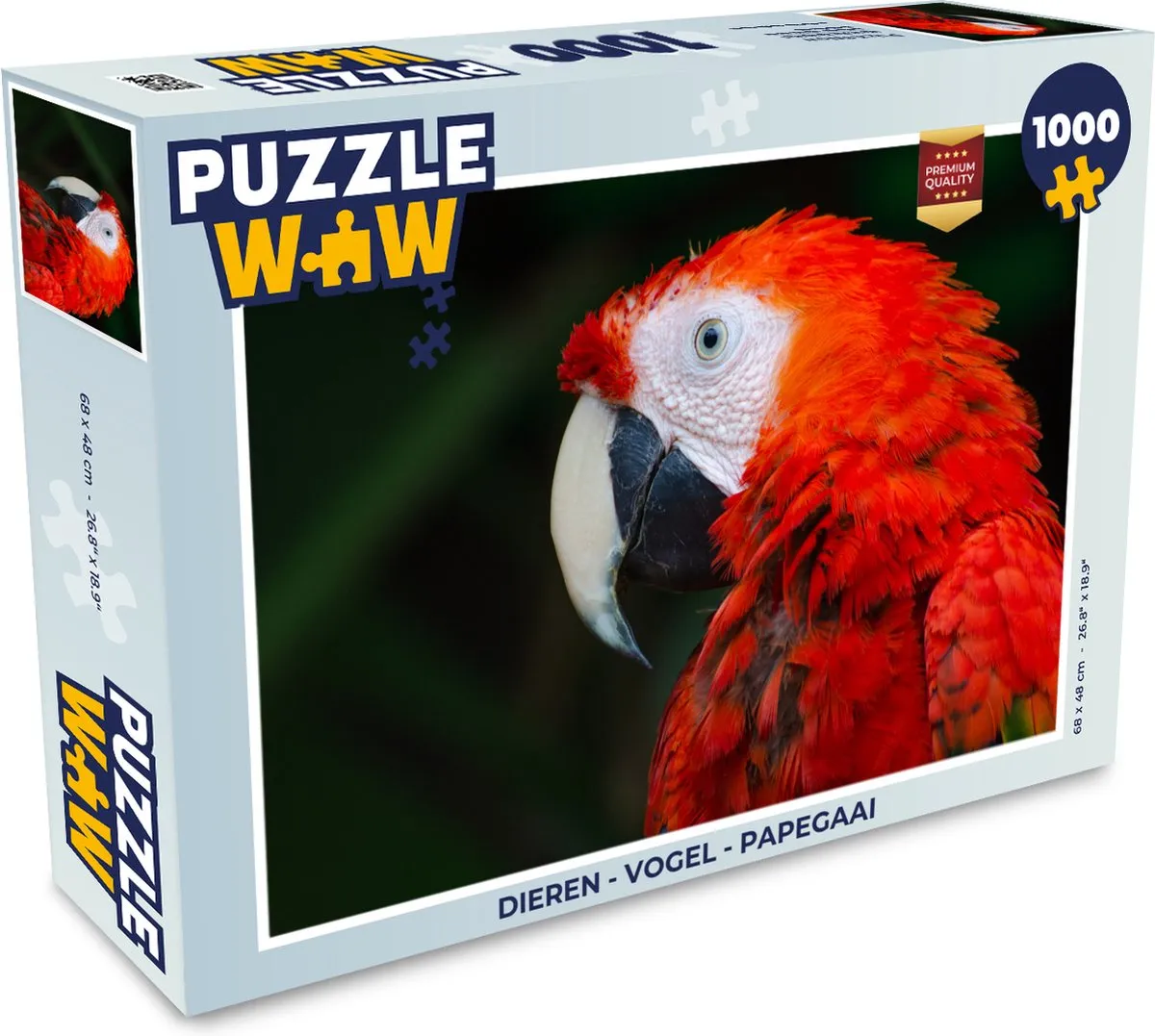 PuzzleWow Vogel Legpuzzel 1000 Stuks
